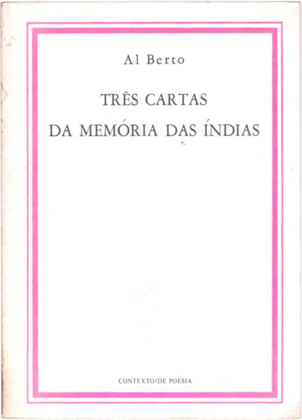 Três cartas da memória das Índias (1ª ed.)