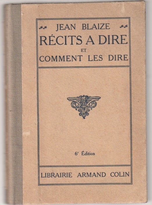 Récits à dire et comment les dire | A Arte da Palavra em 12 lições